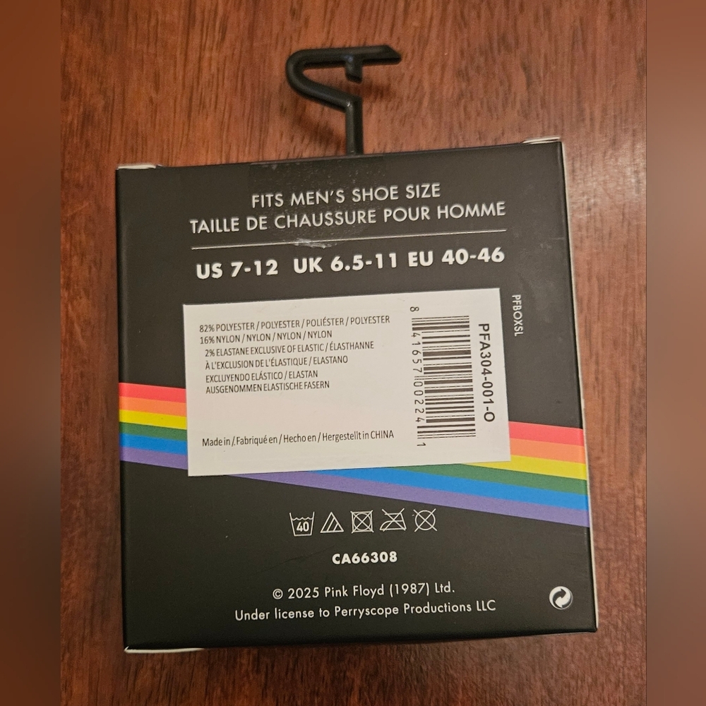 Pink Floyd Socks, New - Picture 2 of 3